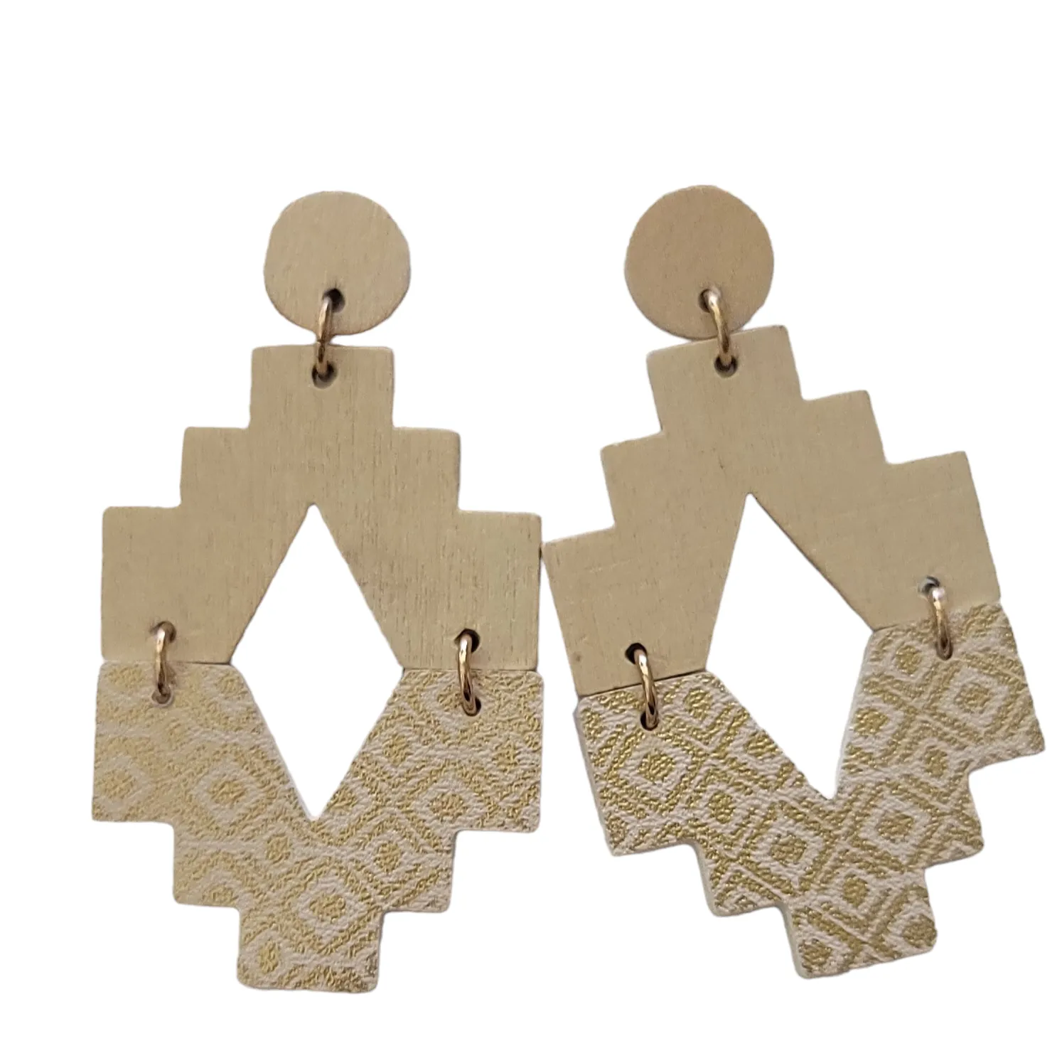 Aztec Design Earrings