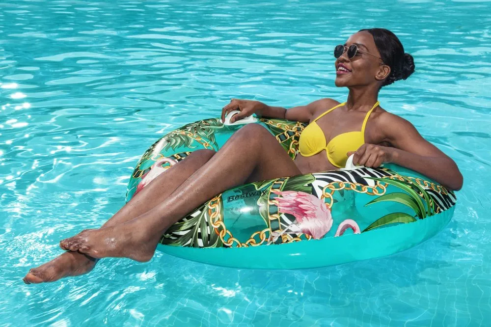 Bestway Floral Fantasy Swim Ring (45"/1.14m)