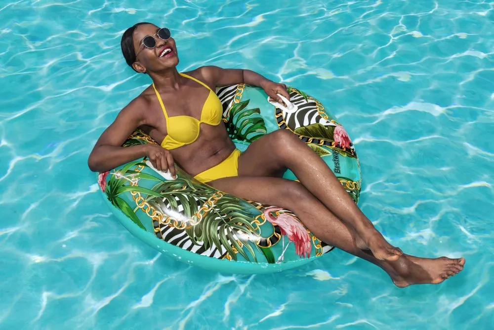 Bestway Floral Fantasy Swim Ring (45"/1.14m)
