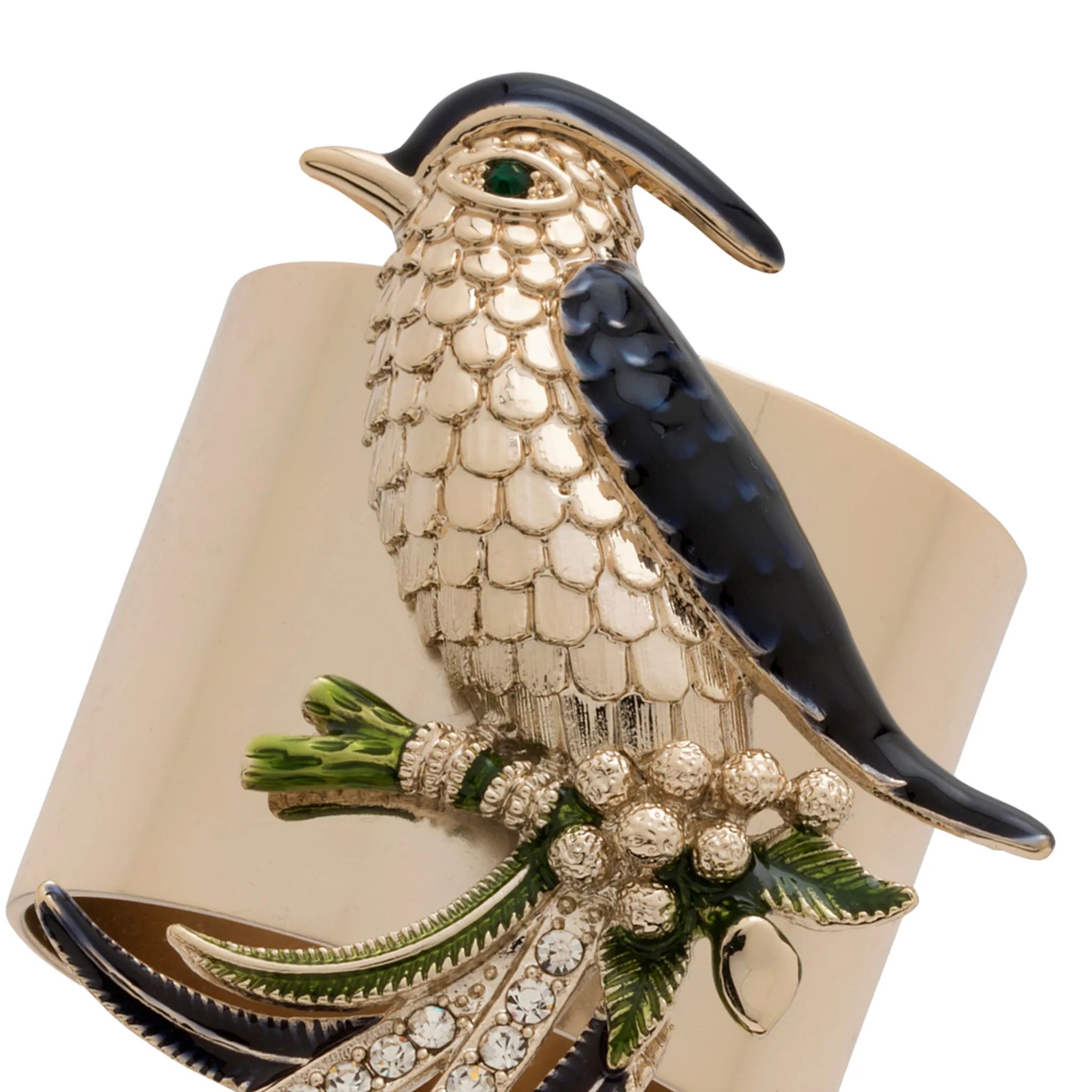 Bird Napkin Rings, Set of Two