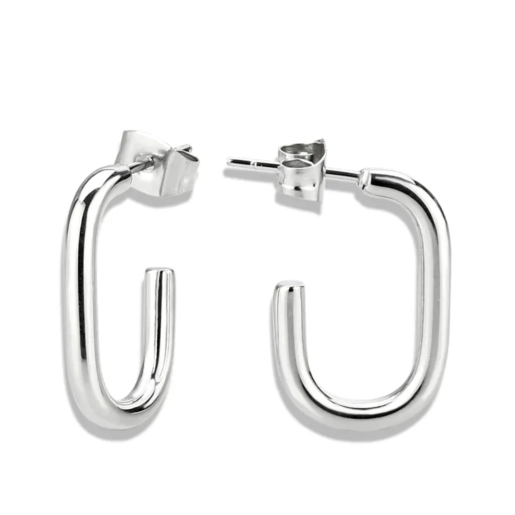CJ3846 Wholesale Women's Minimalist Stainless Steel Earrings