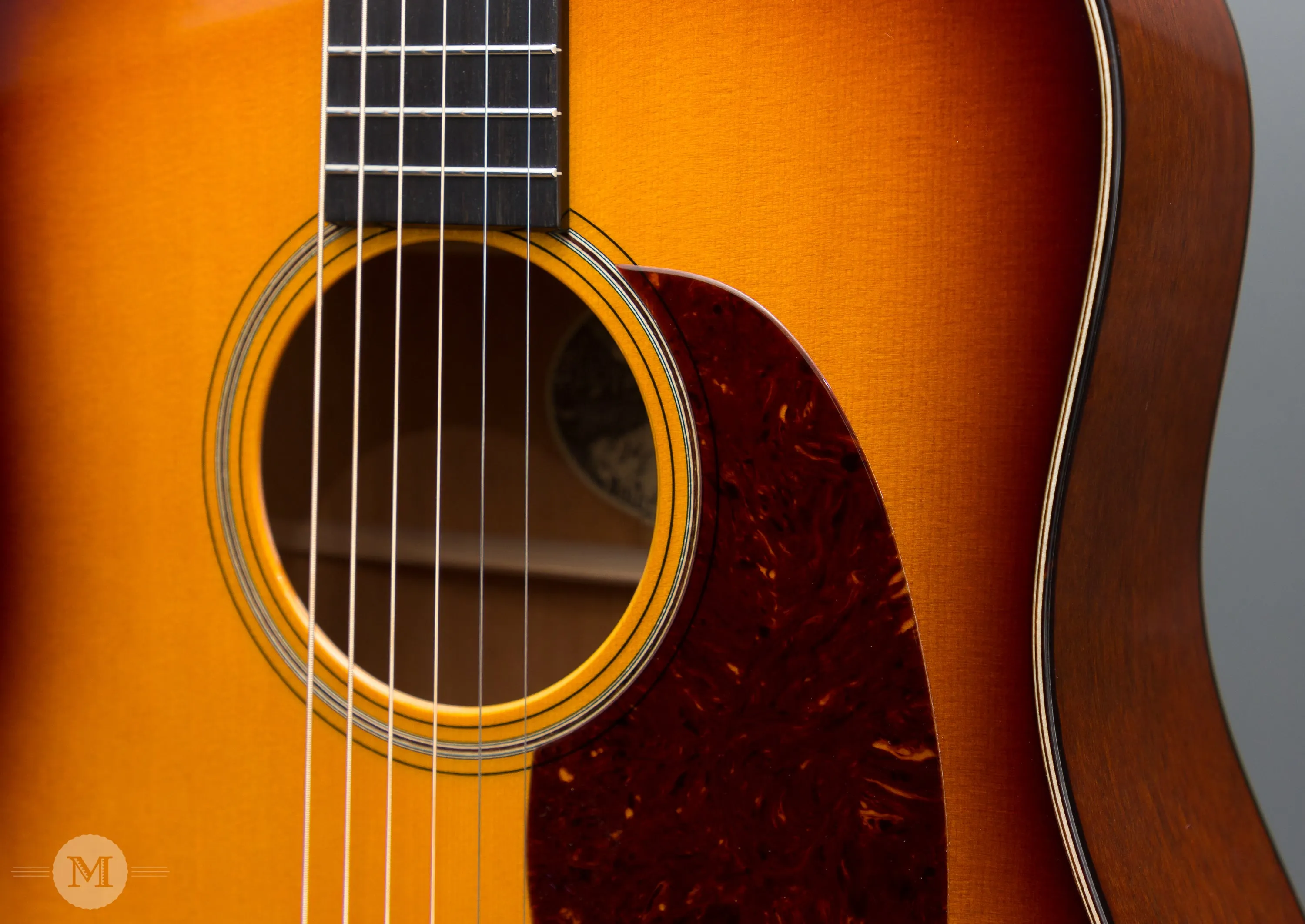 Collings Acoustic Guitars - D1 Traditional Series Custom Burst 1-11/16"