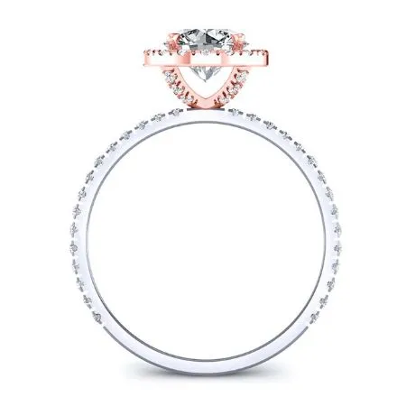 Columbine - GIA Natural Round Diamond Engagement Ring