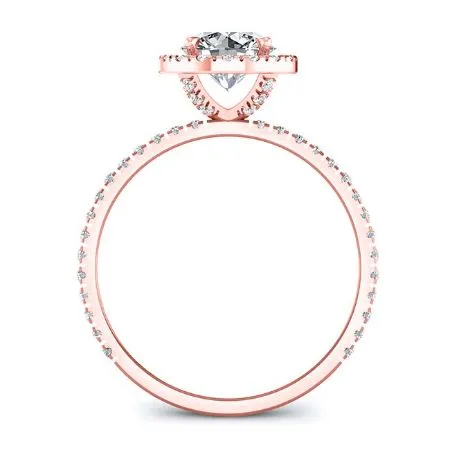 Columbine - GIA Natural Round Diamond Engagement Ring