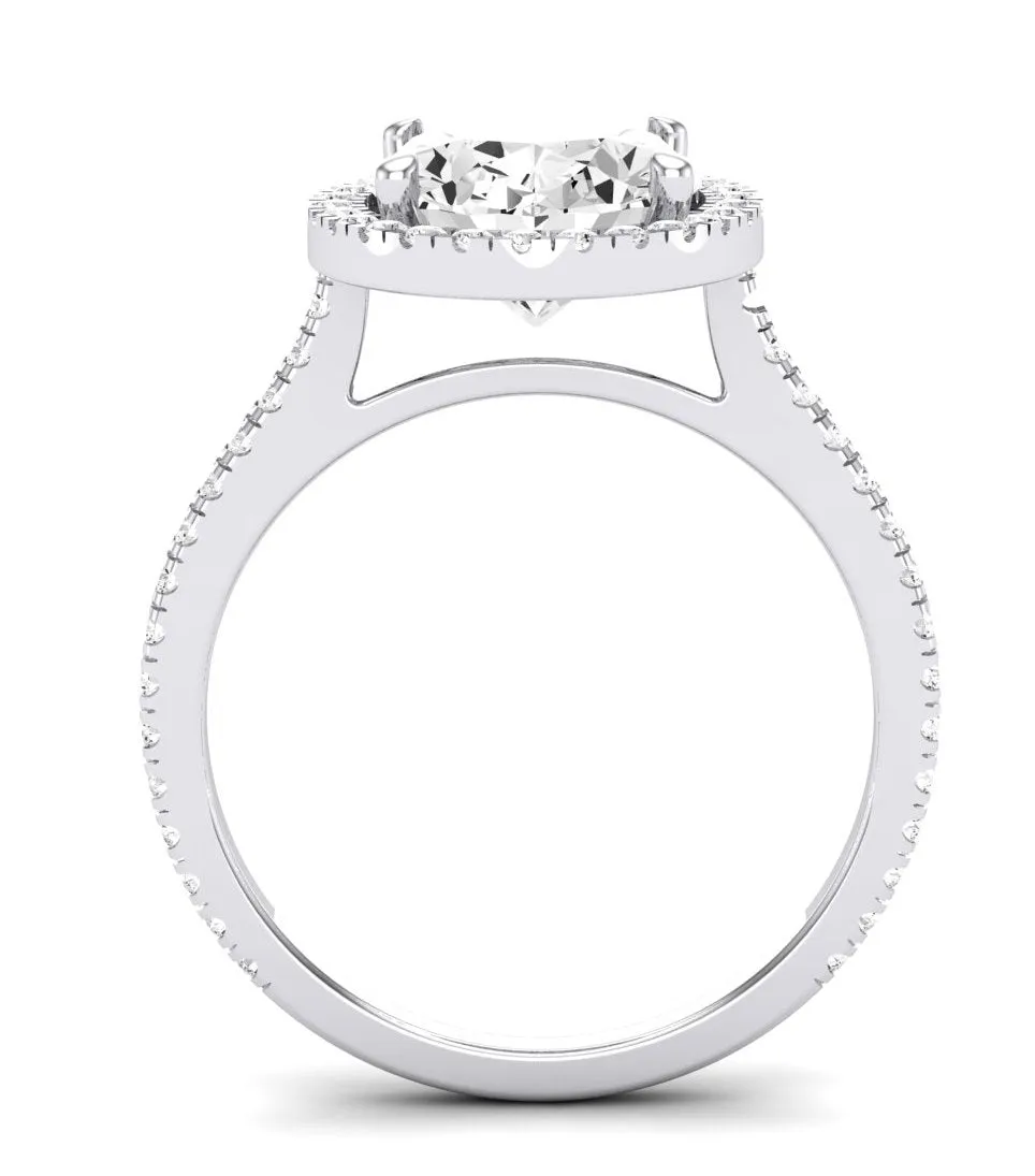 Columbine - Oval Lab Diamond Engagement Ring (IGI Certified)