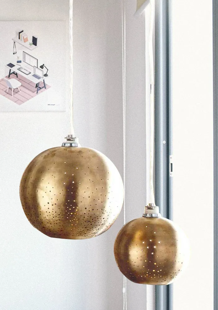 Constellation Brass Pendant Lamps