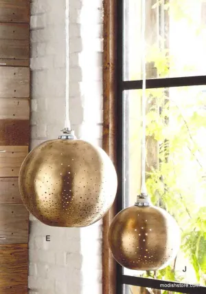 Constellation Brass Pendant Lamps