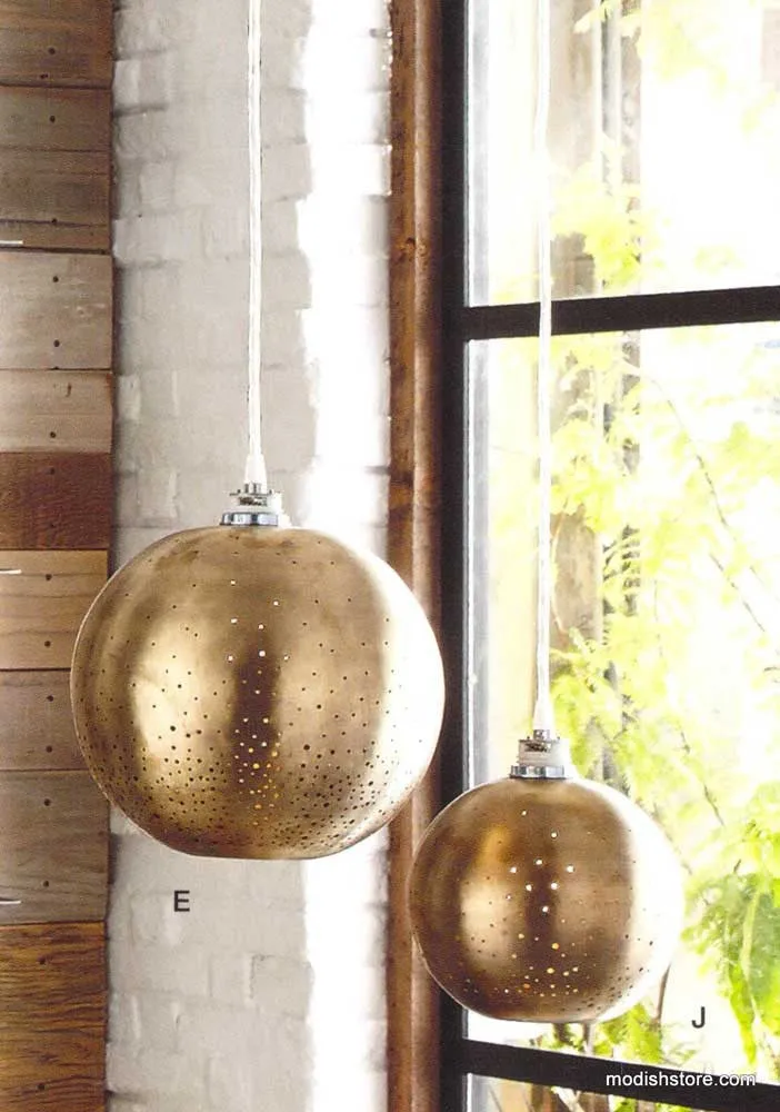 Constellation Brass Pendant Lamps