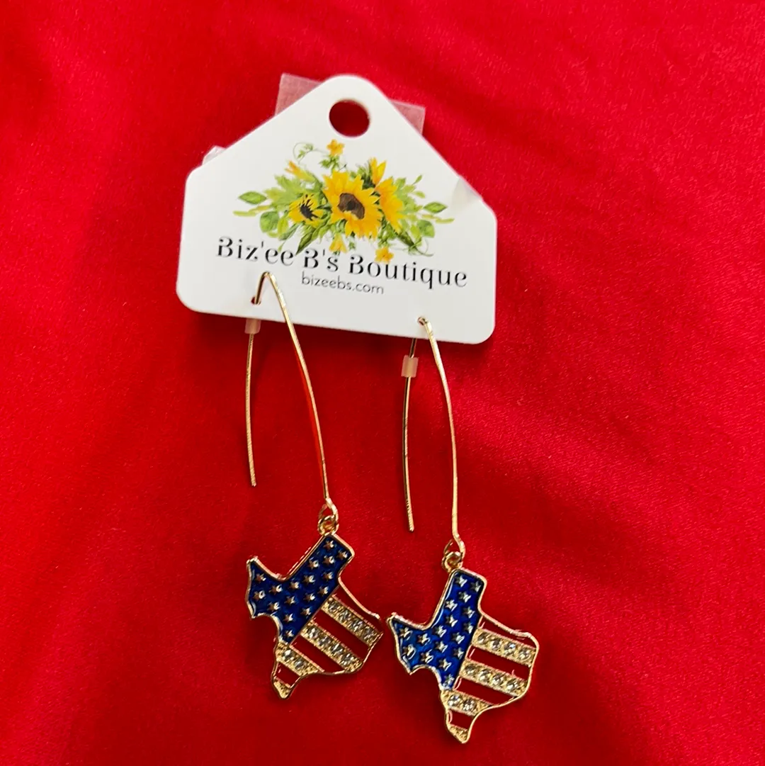 Dangle USA Texas Flag 5077210