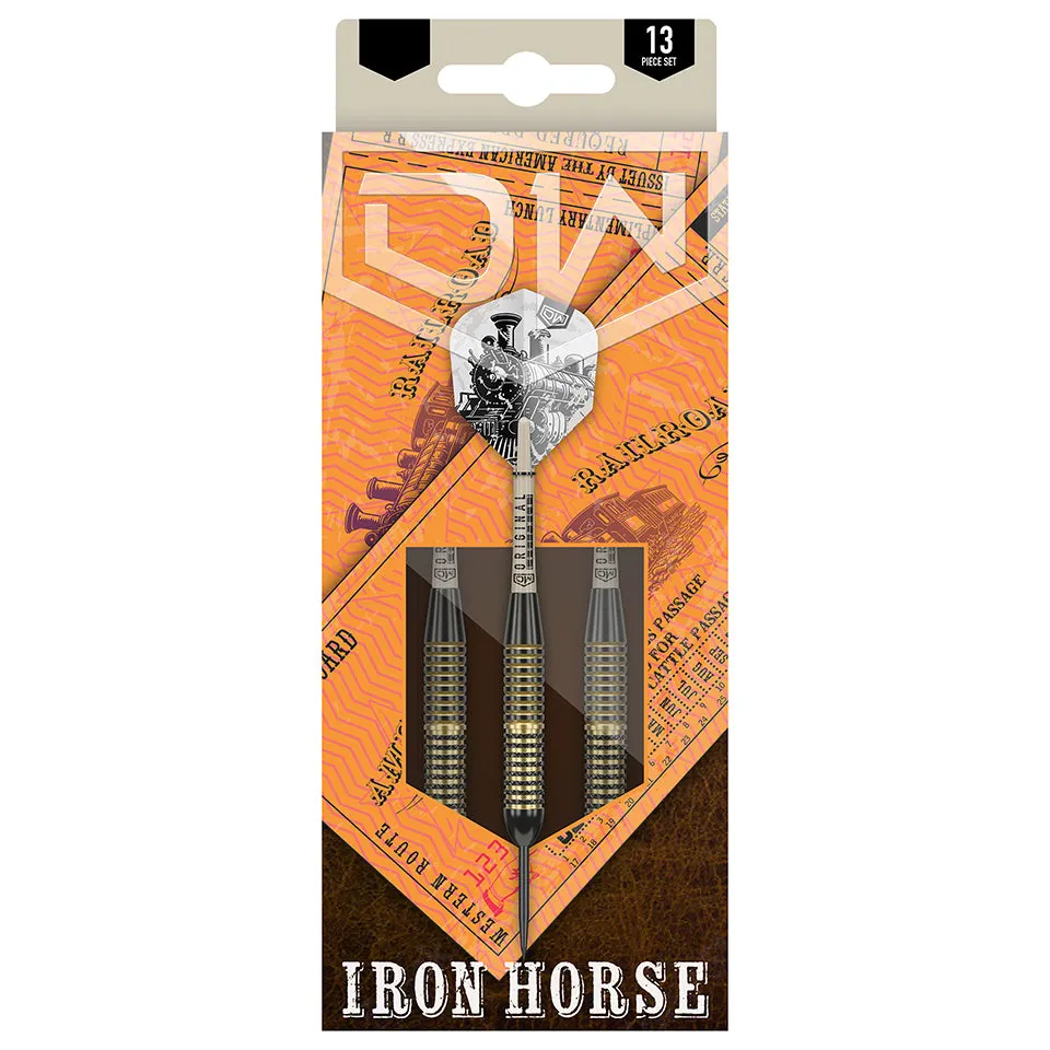Dart World Iron Horse Steel Tip Darts - 24gm