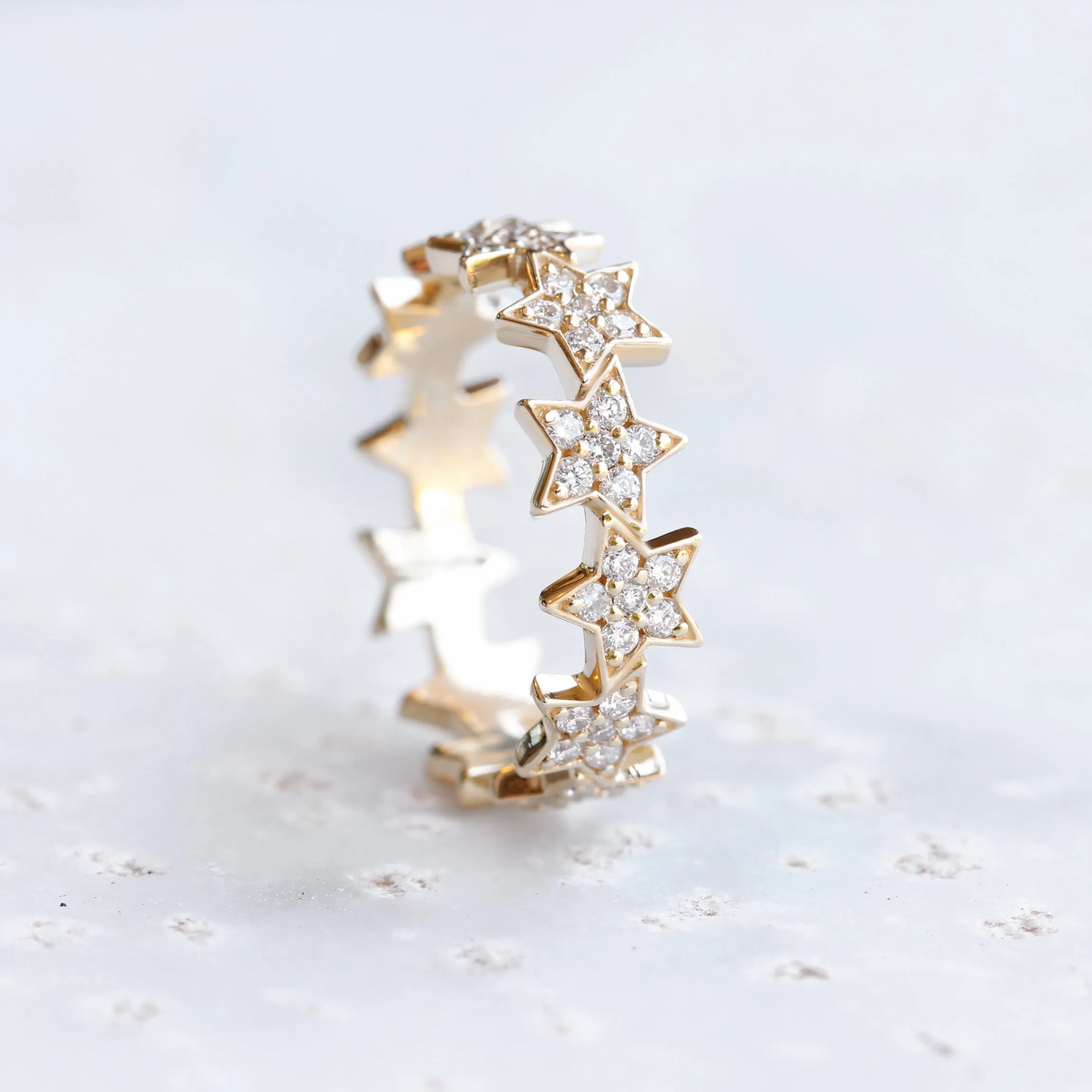 Eternity Stars Diamond Ring