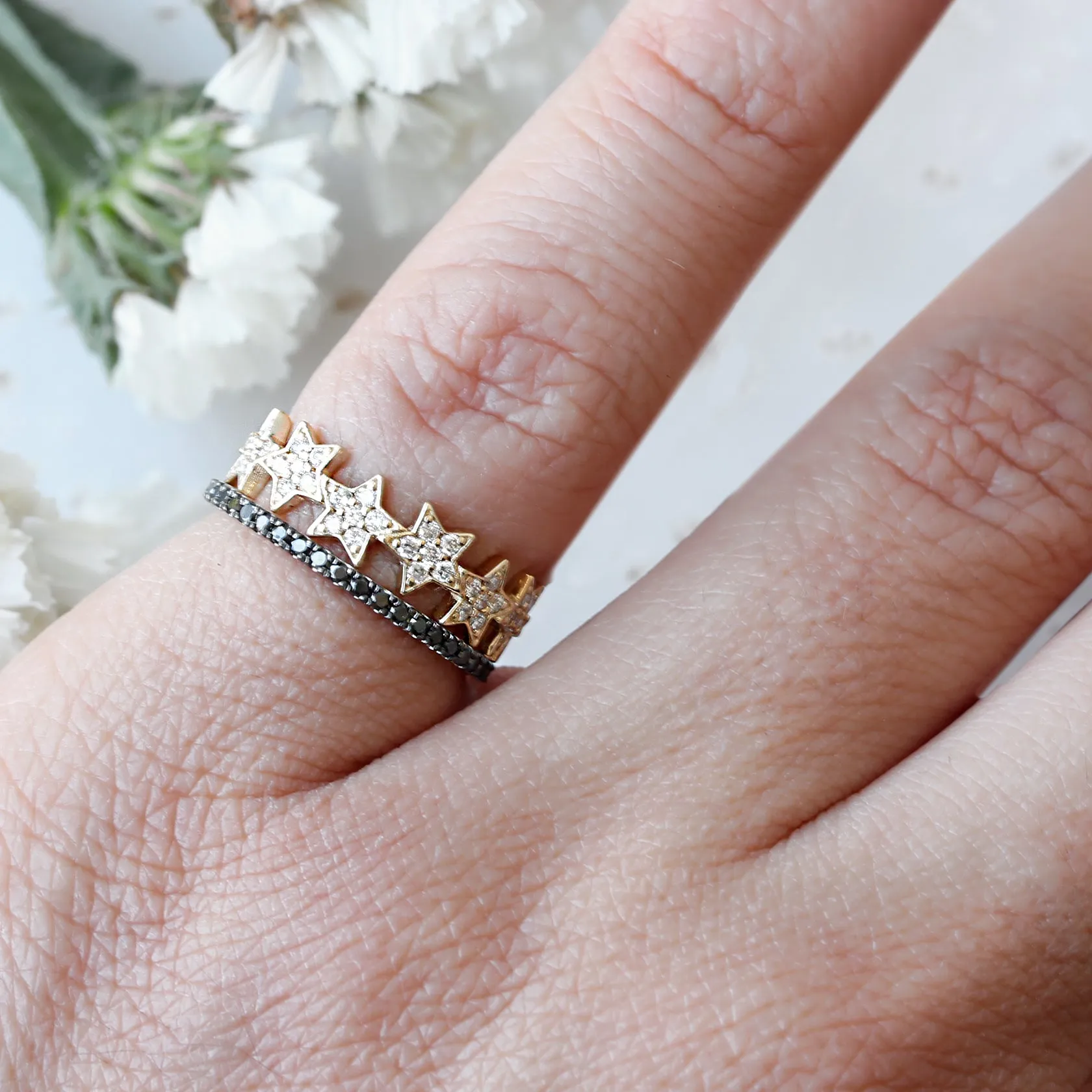 Eternity Stars Diamond Ring
