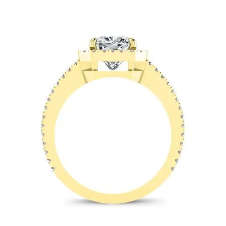 Freesia - Cushion Diamond Engagement Ring