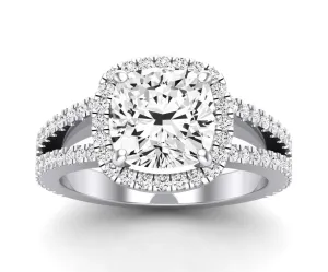 Freesia - Cushion Diamond Engagement Ring