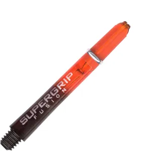 Harrows Supergrip Fusion Dart Shafts - Midi Orange