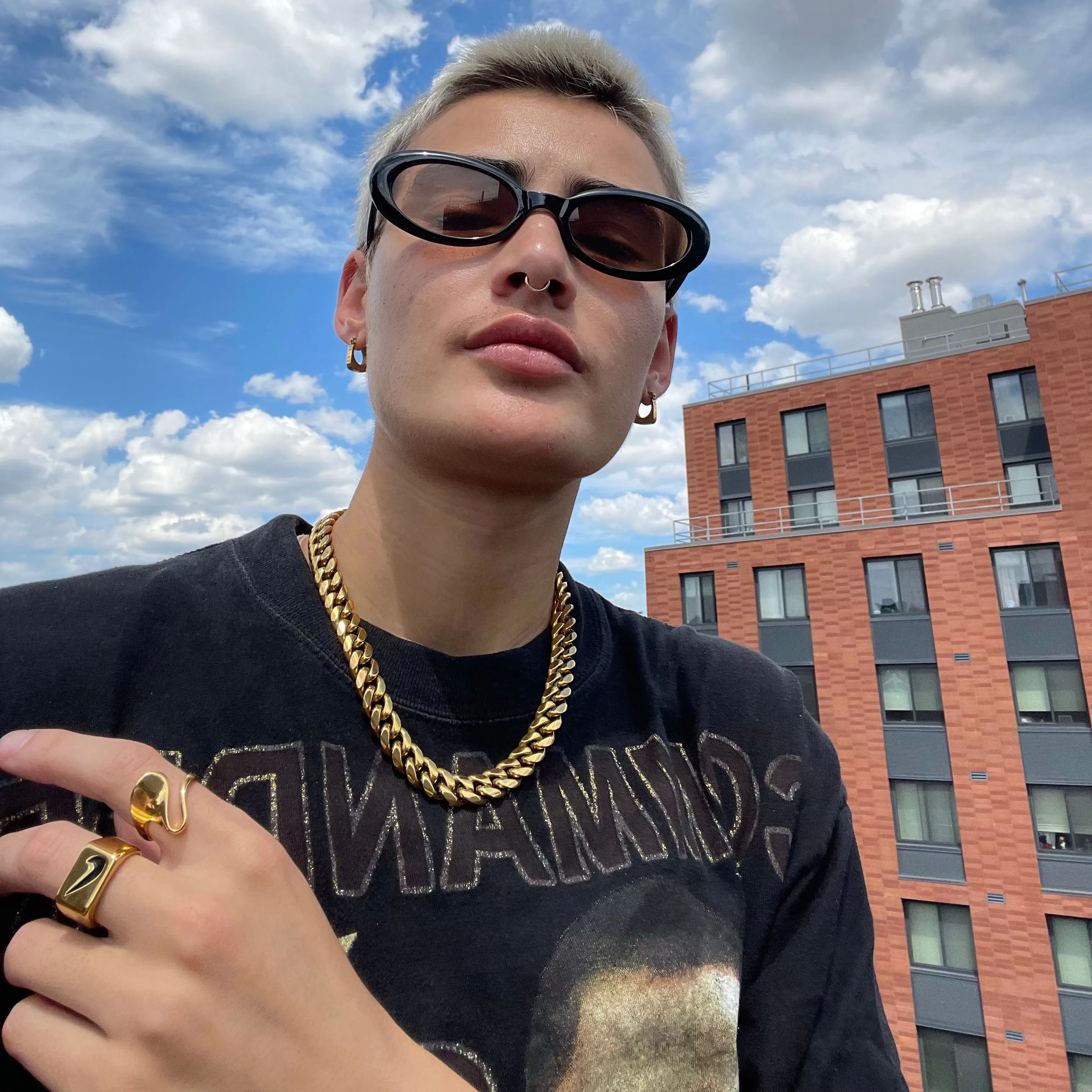 Just Do It 18k Gold Ring