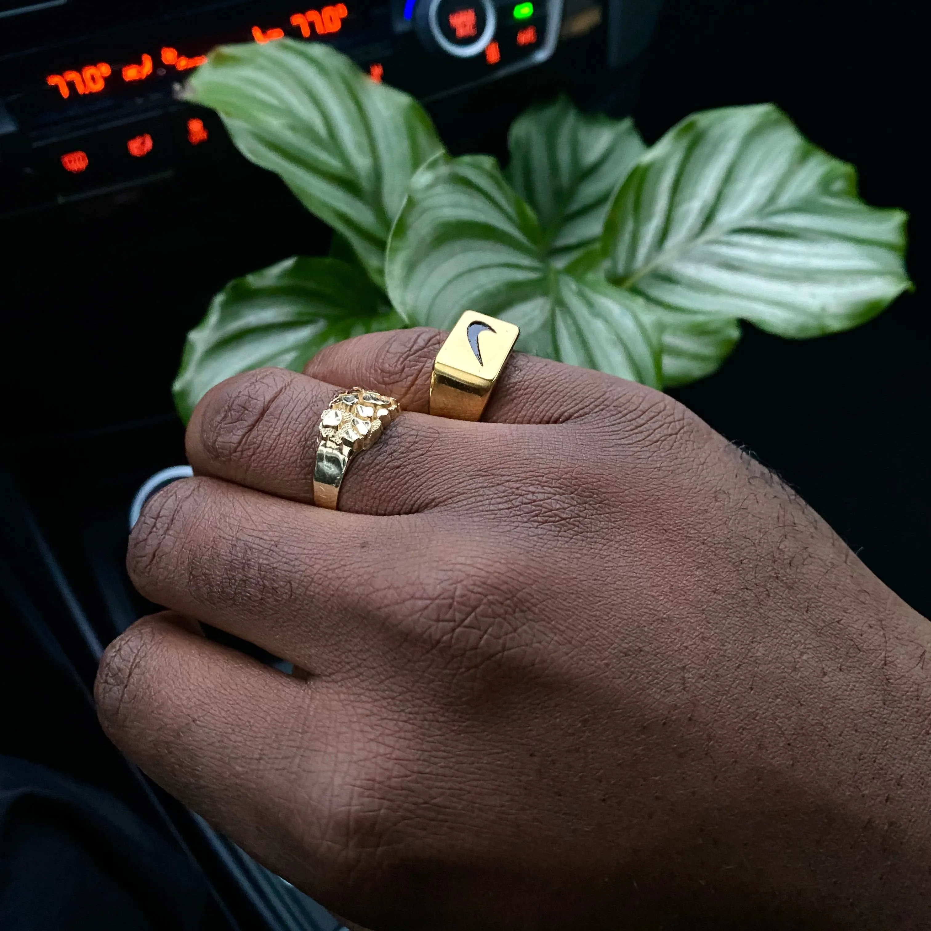 Just Do It 18k Gold Ring