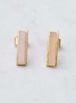 Ladies First Stud Earrings-Pink