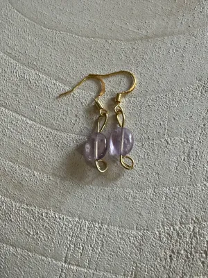 Light Amethyst Earrings