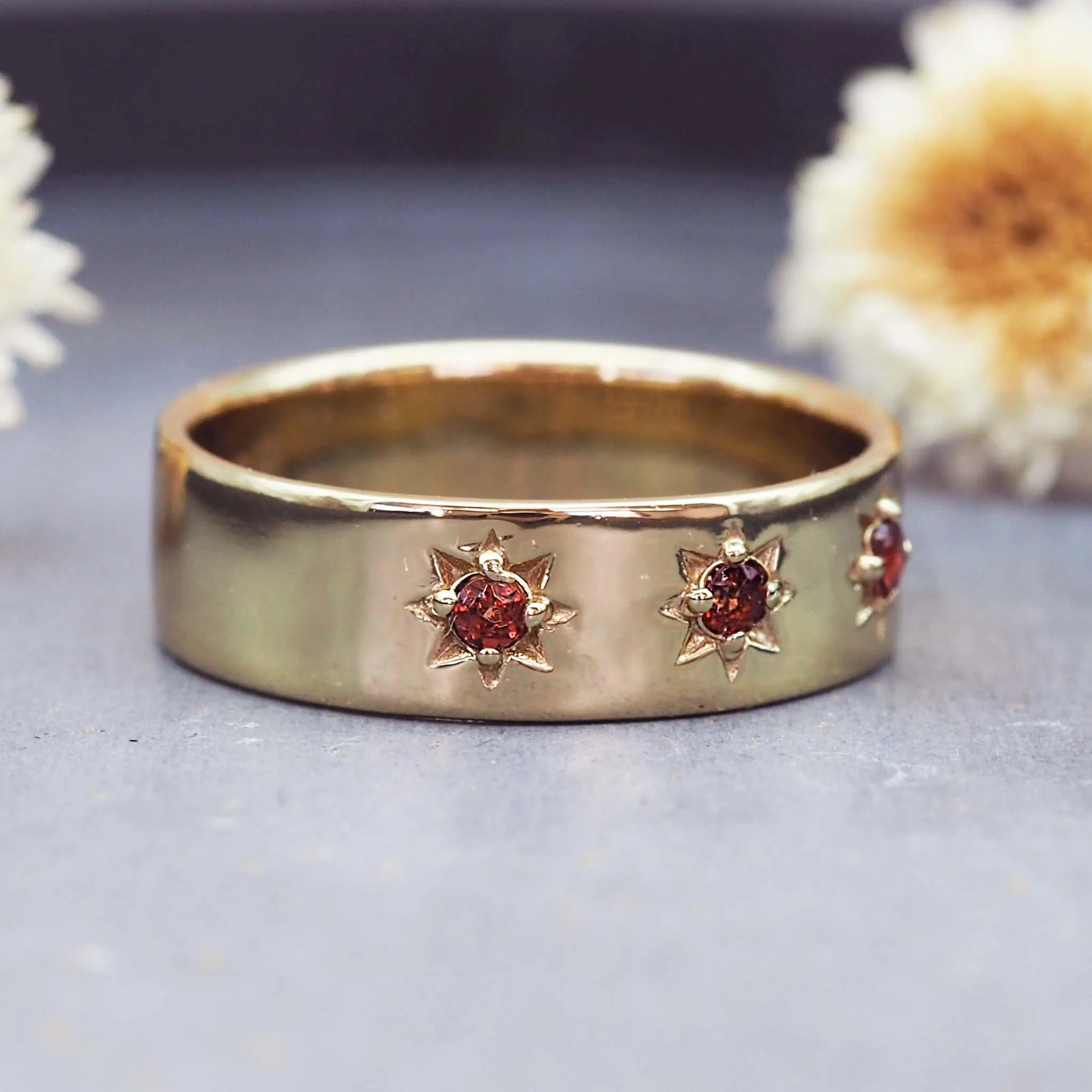 LIMITED EDITION ‘i h x LUNA’ Garnet Medusa Band