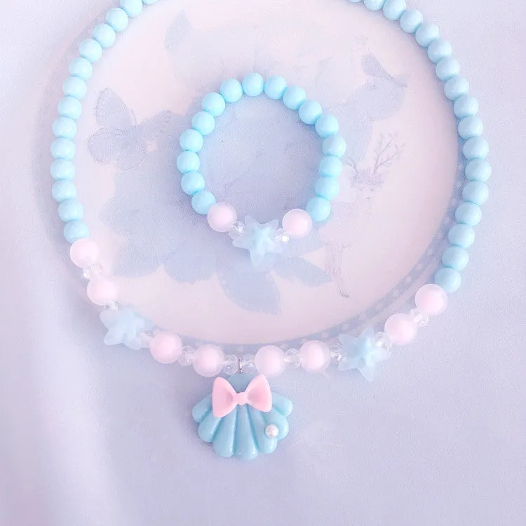 Lolita Shell Necklace   Bracelet Set  PL52565