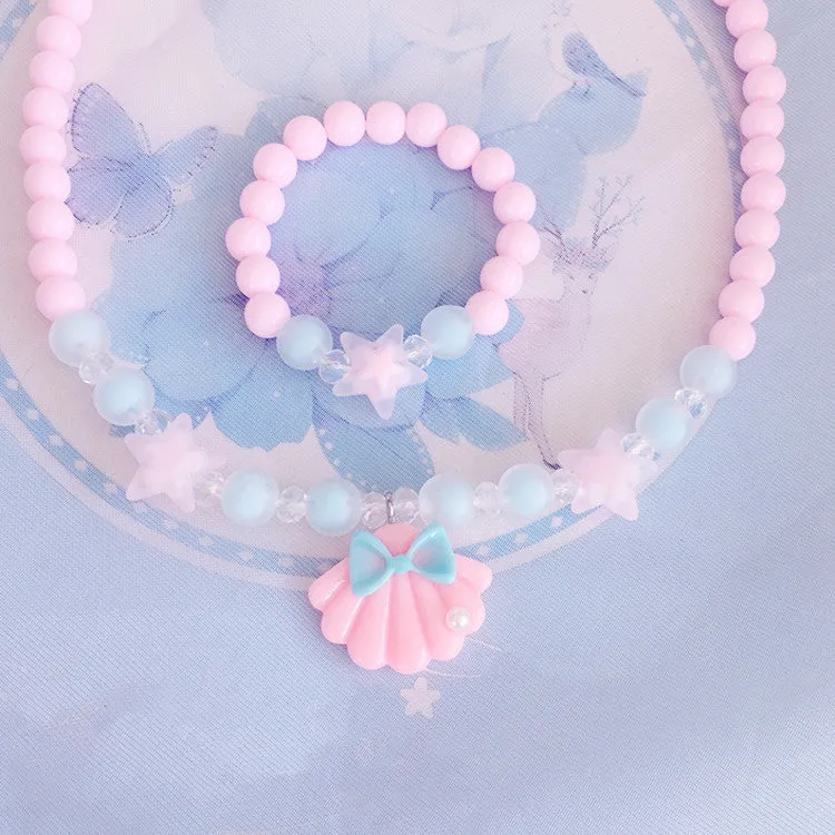 Lolita Shell Necklace   Bracelet Set  PL52565