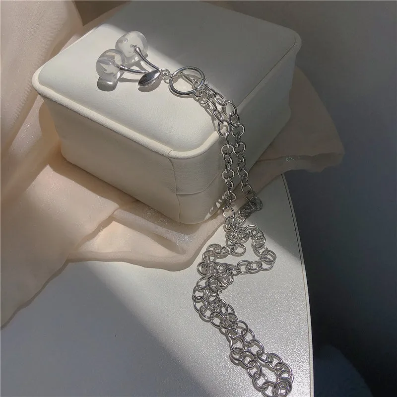 Lolita transparent earrings   necklace PL51940