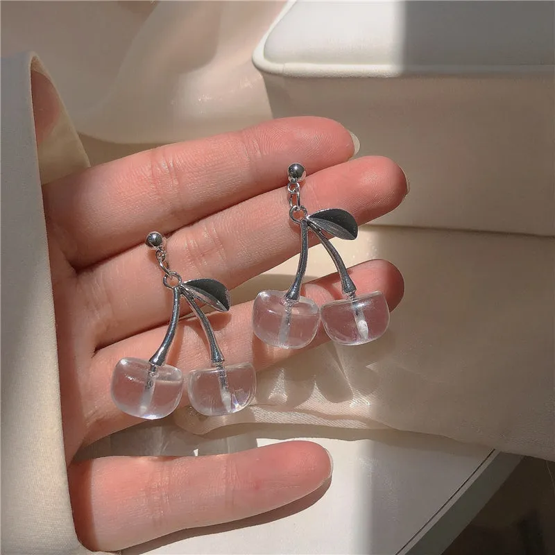 Lolita transparent earrings   necklace PL51940