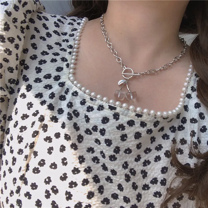 Lolita transparent earrings   necklace PL51940