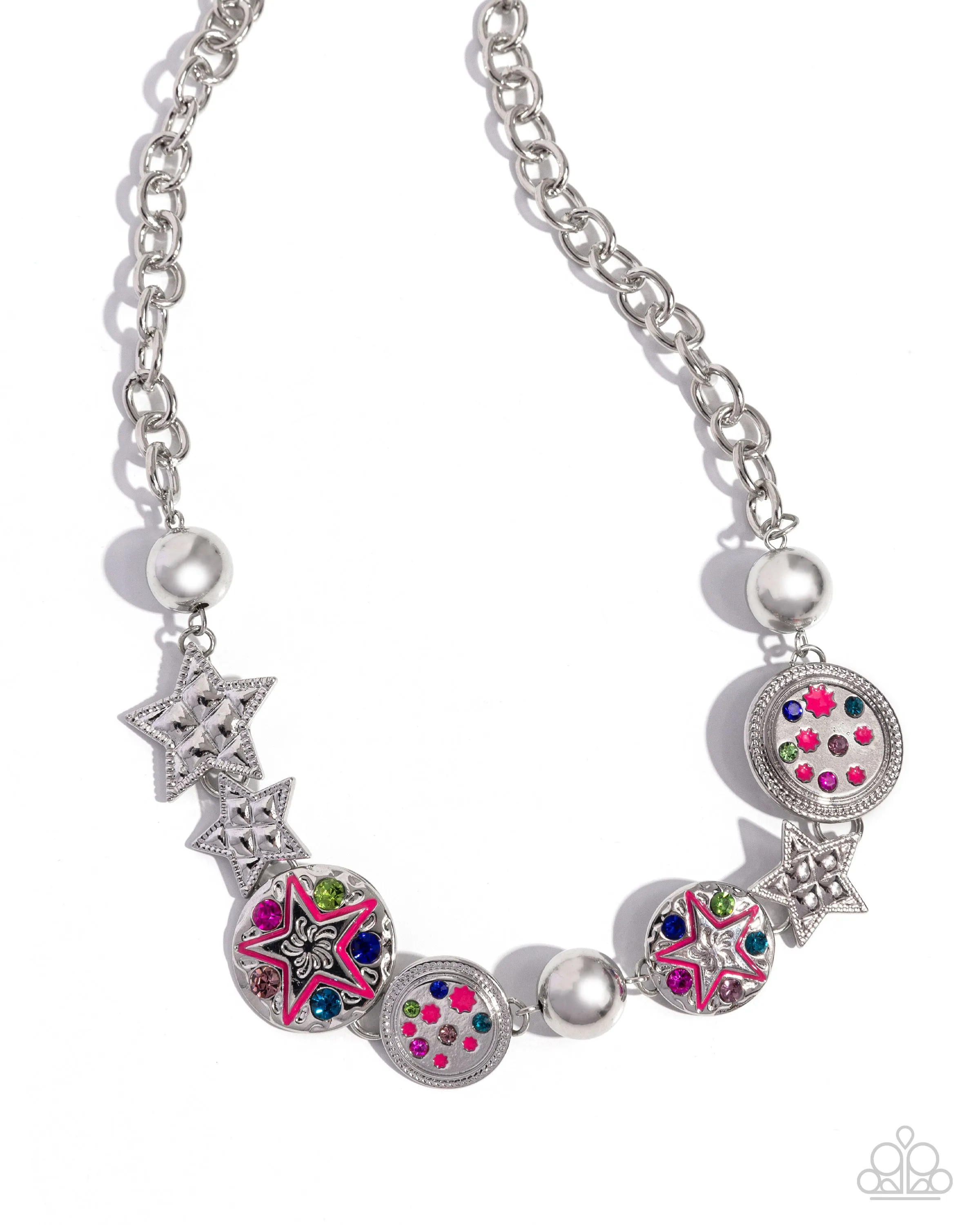 Necklaces Starry Shopaholic - Pink N092