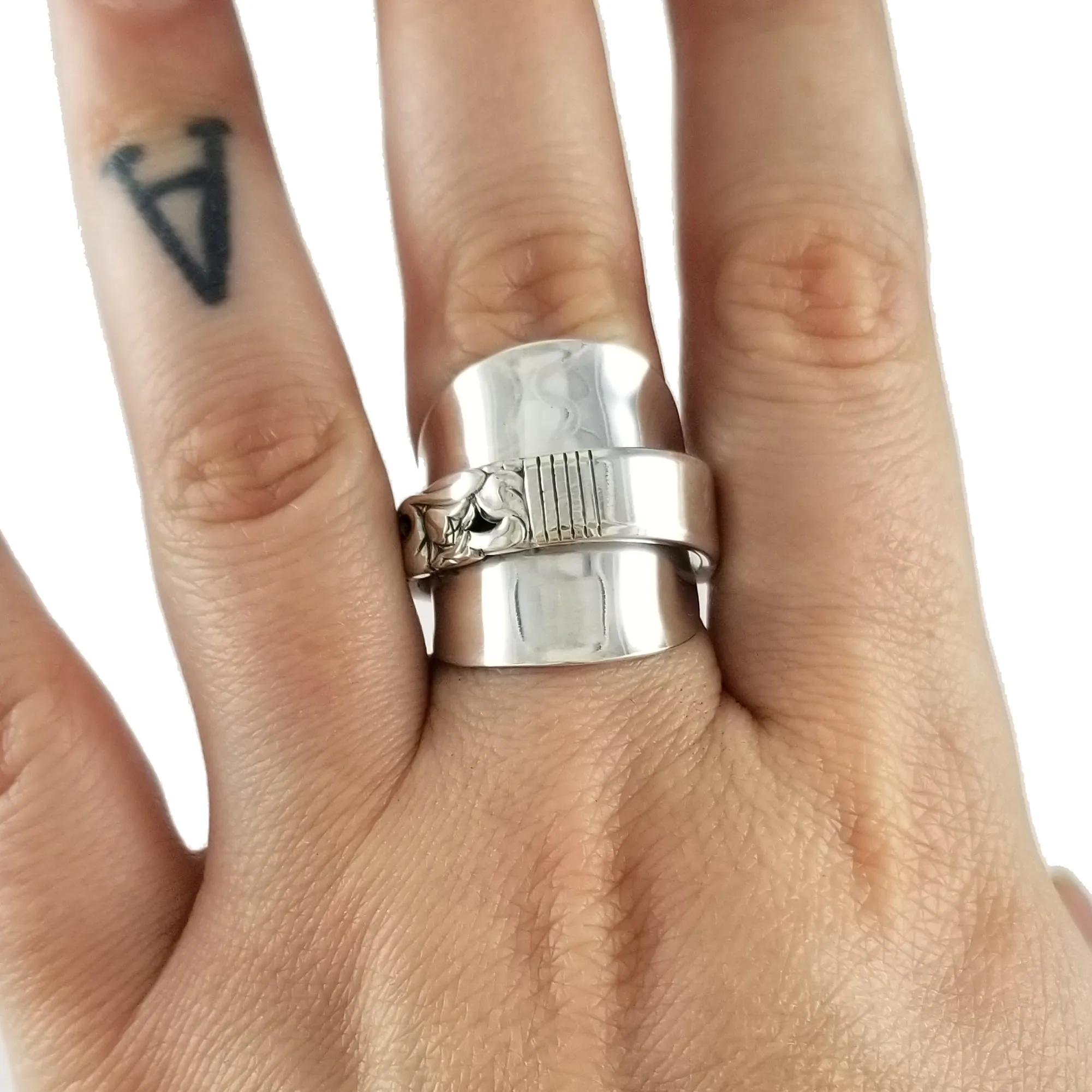 Oneida Morning Star Demitasse Spoon Ring