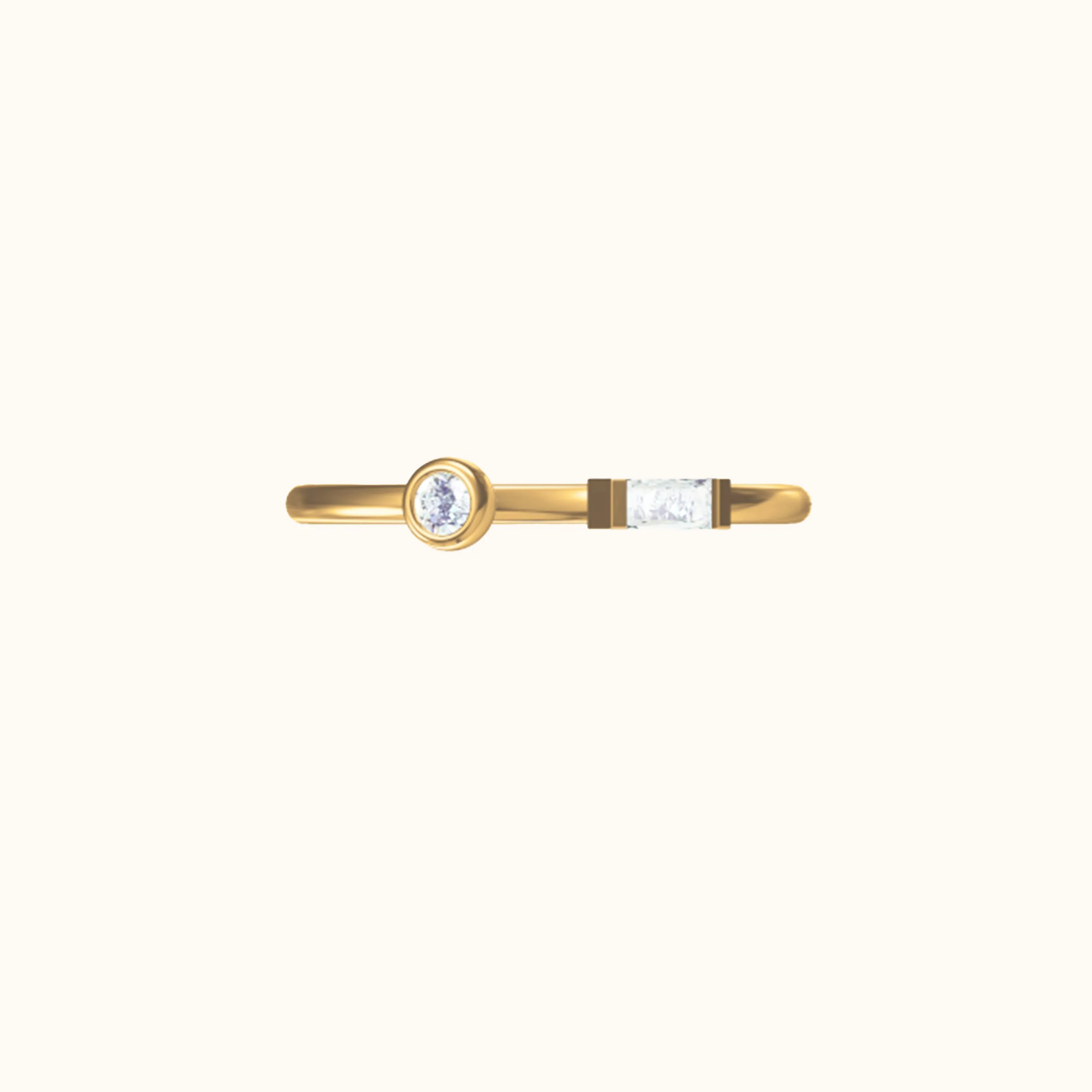 Open CZ Ring