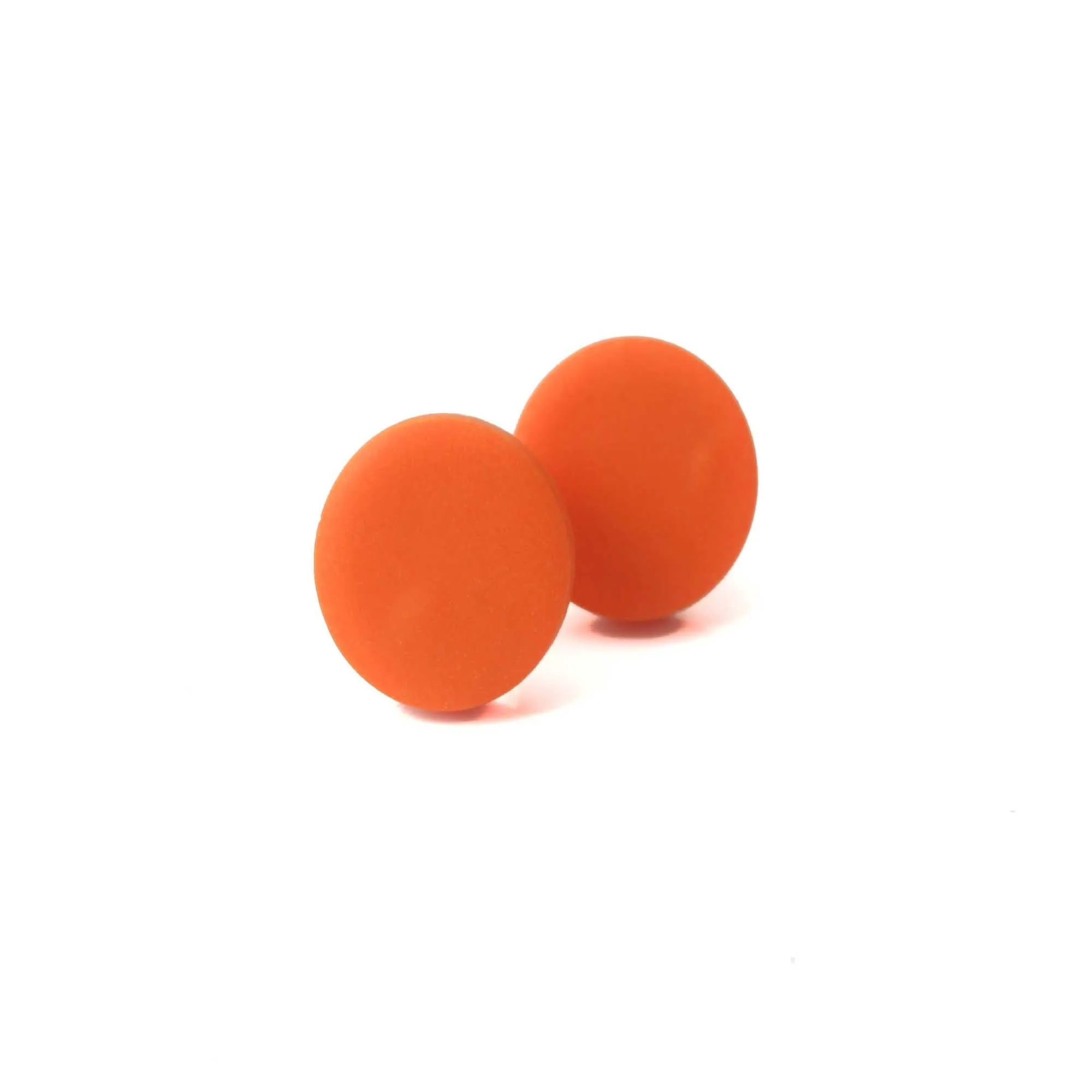 Orange Stud Earrings for Women | Minimalist Studs