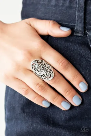 Paparazzi Ring ~ Vine Vibe - Silver