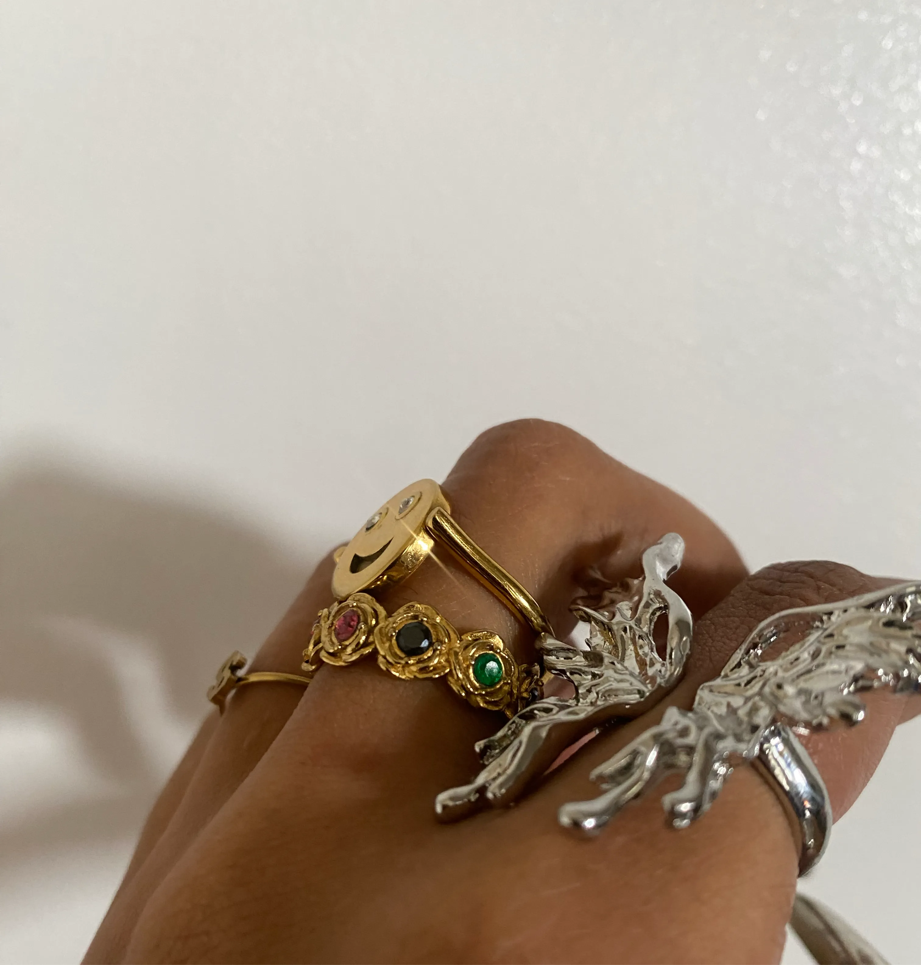 Royal Gemstone Band Ring