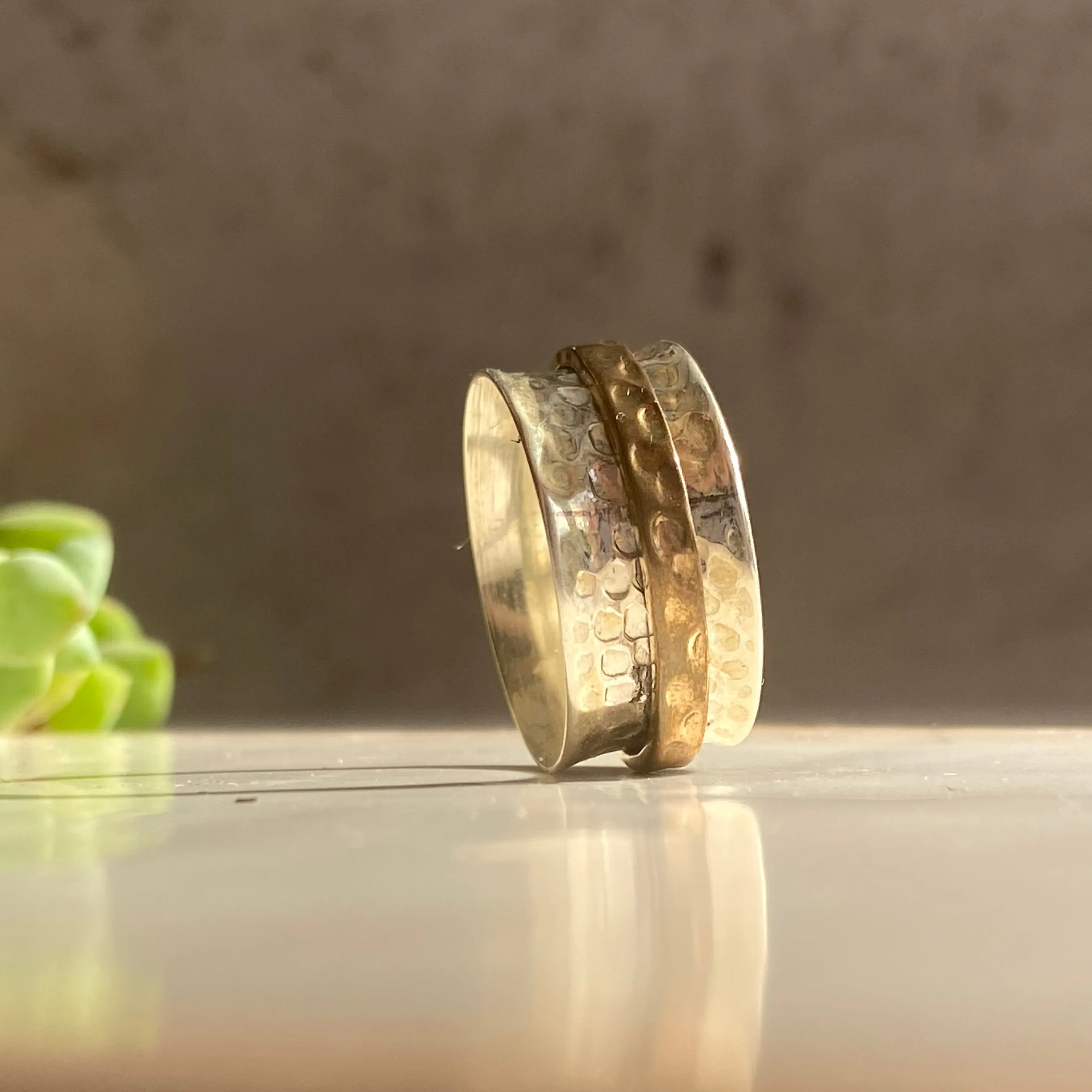 Silver Spinning Ring -  P/Q