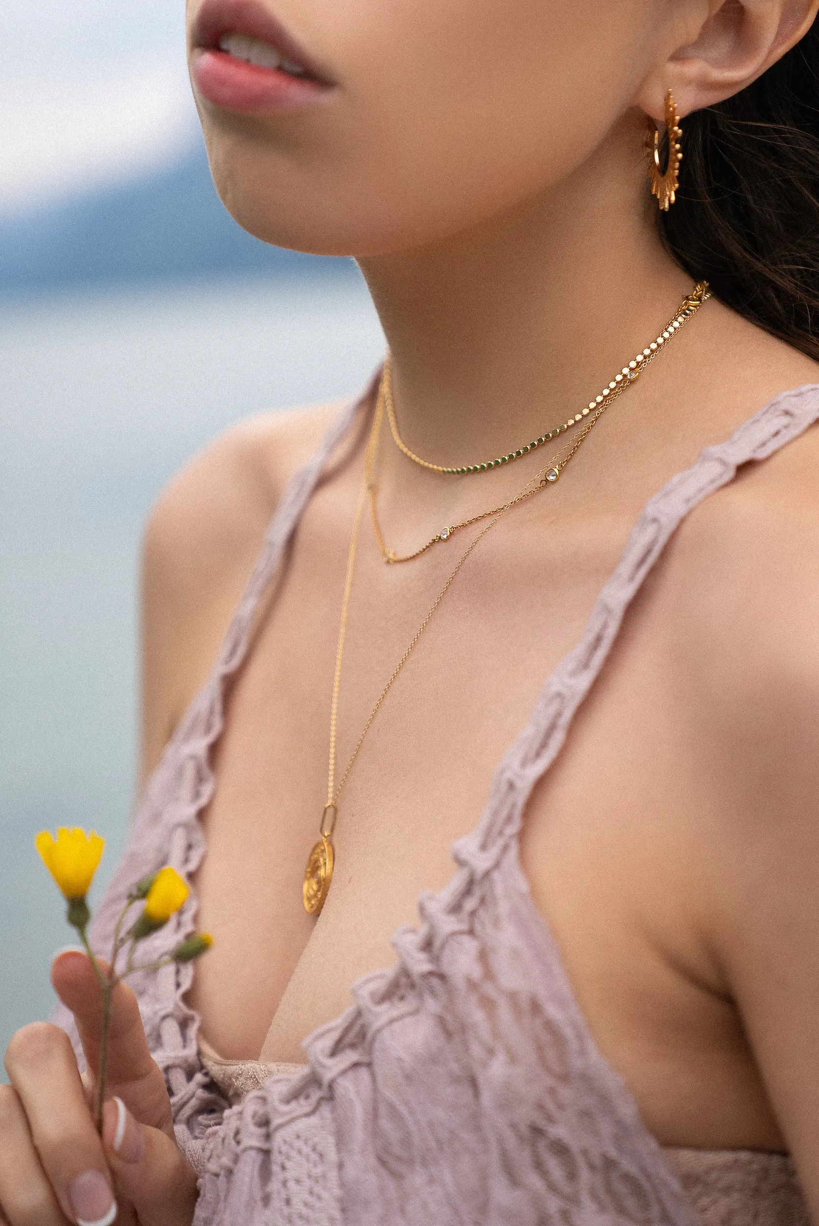 Sima Beaded Choker | Goldfill