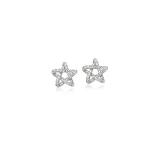 Star Cubic Zirconia Earrings