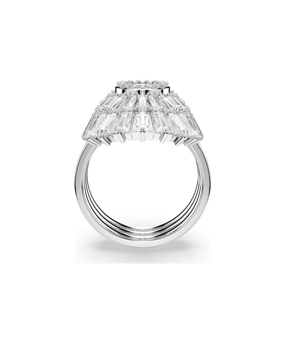 SWAROVSKI IDYLLIA RING RHODIUM PLATED