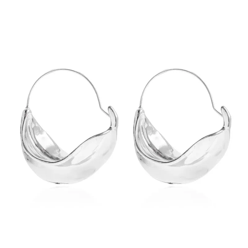 TEEK - Several Gold & Silver Irregular Earrings