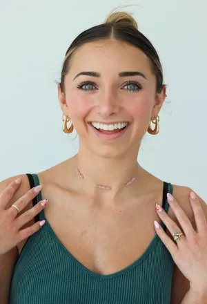 Think Pink Choker Necklace