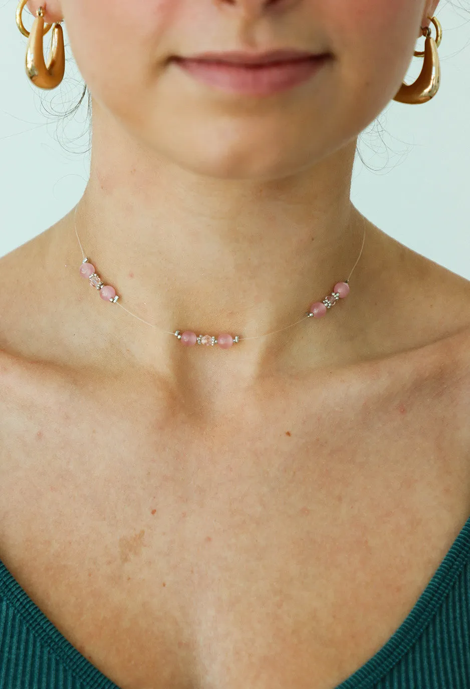 Think Pink Choker Necklace