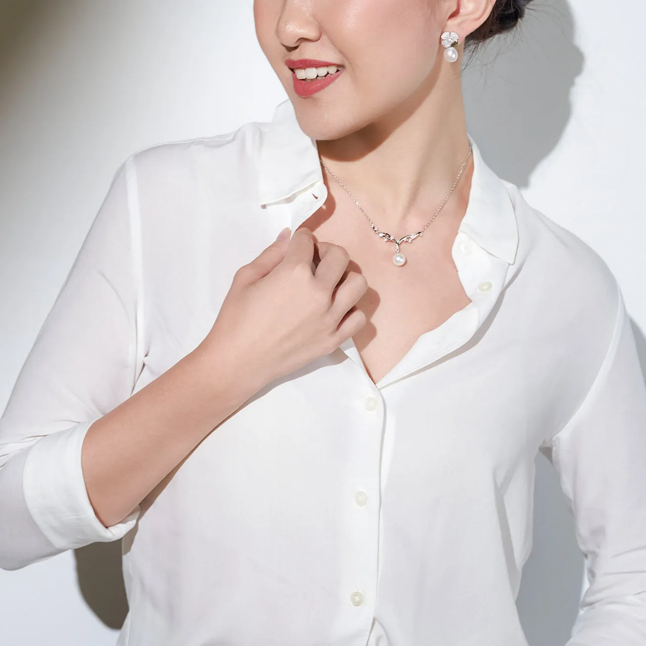 Top Grade Freshwater Pearl Necklace WN00577 | STARRY