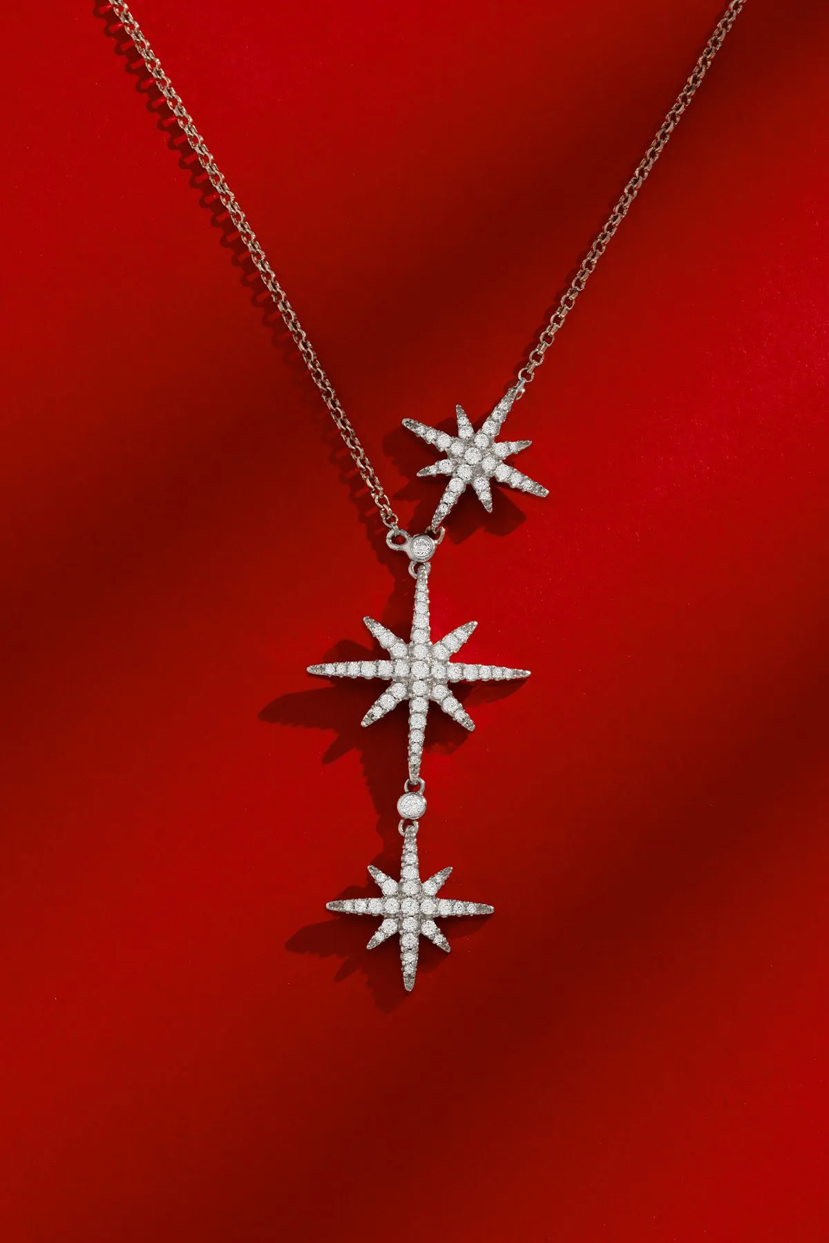 Triple Météorites Adjustable Necklace