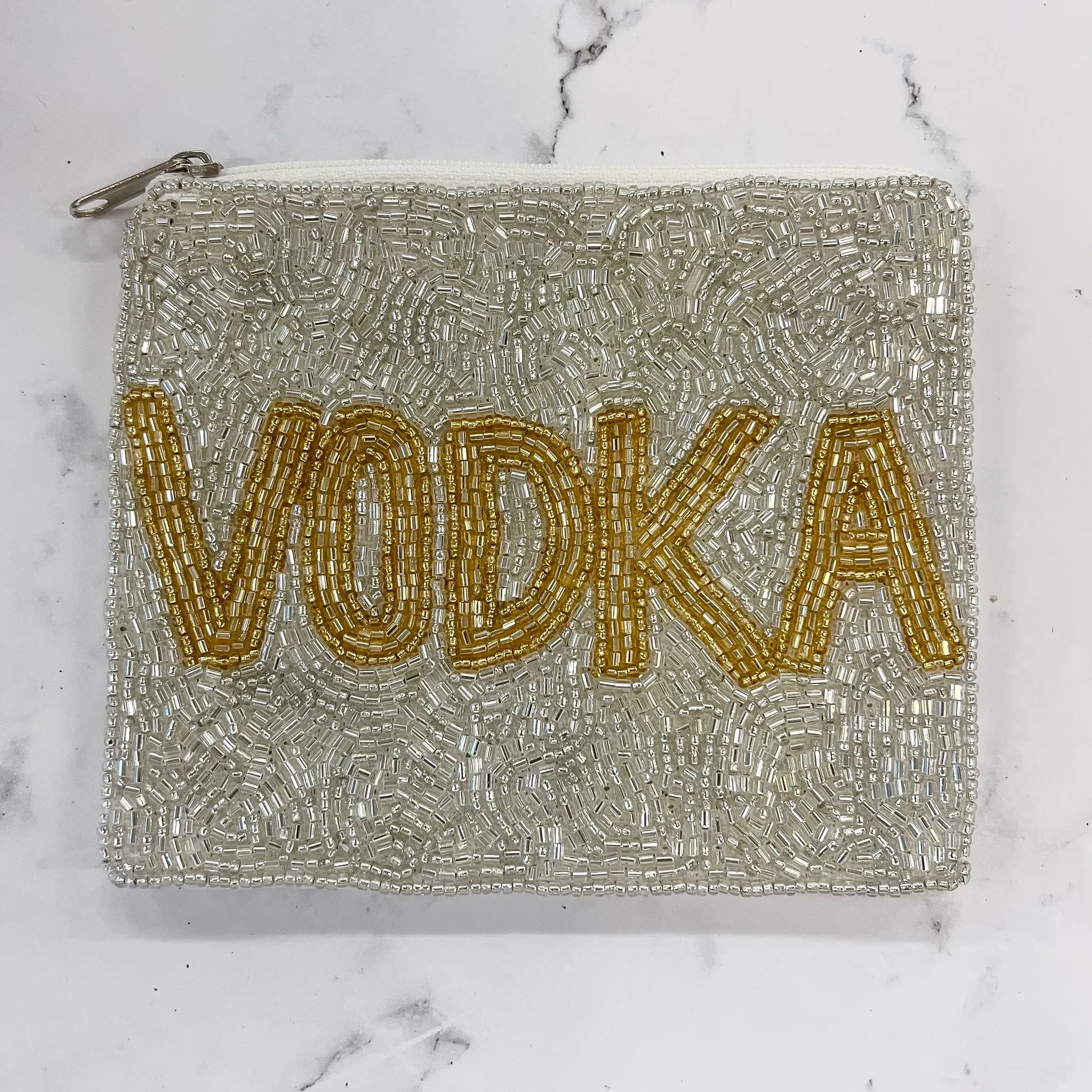 Vodka Beaded Bag